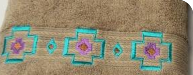 SOUTHWEST EMBROIDERED TOWELS